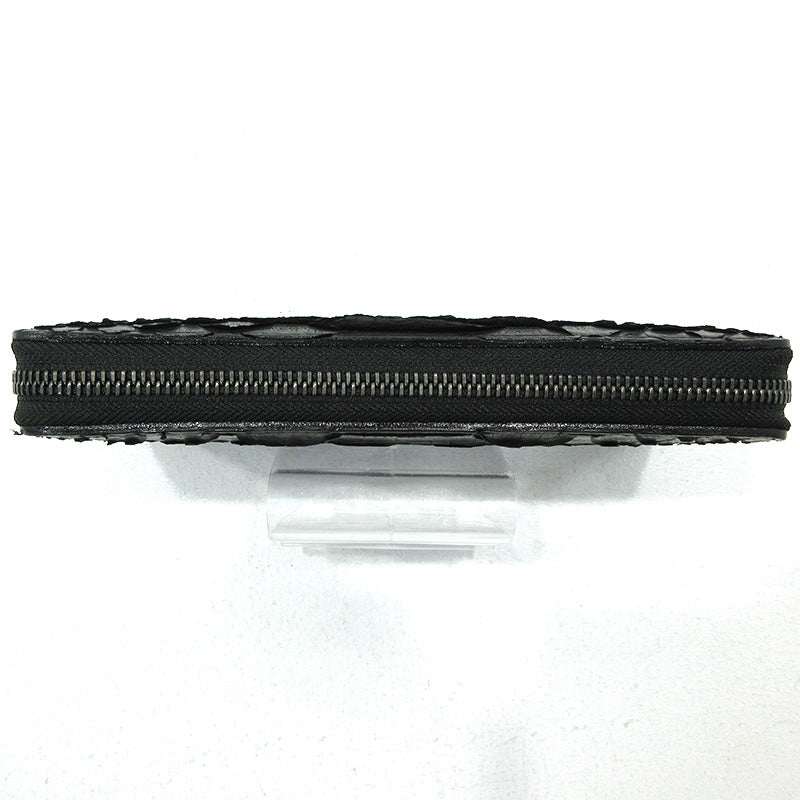 ZOO | ズー 6ｍUP PYTHON パイソン 長財布 ZLW-110 ブラック【三重本店】