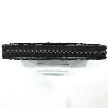 ZOO | ズー 6ｍUP PYTHON パイソン 長財布 ZLW-110 ブラック【三重本店】
