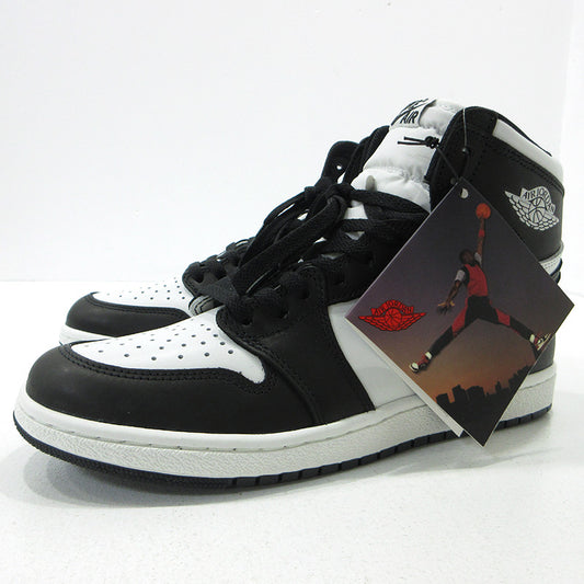 NIKE | ナイキ AIR JORDAN 1 HIGH 85 エアジョーダン1 ハイ 85 スニーカー BQ4422-001 ブラック×ホワイト 27.5cm【三重本店】