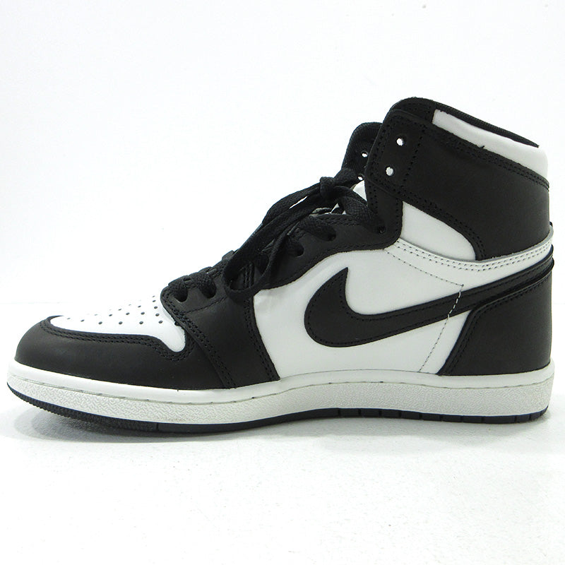 NIKE | ナイキ AIR JORDAN 1 HIGH 85 エアジョーダン1 ハイ 85 スニーカー BQ4422-001 ブラック×ホワイト 27.5cm【三重本店】