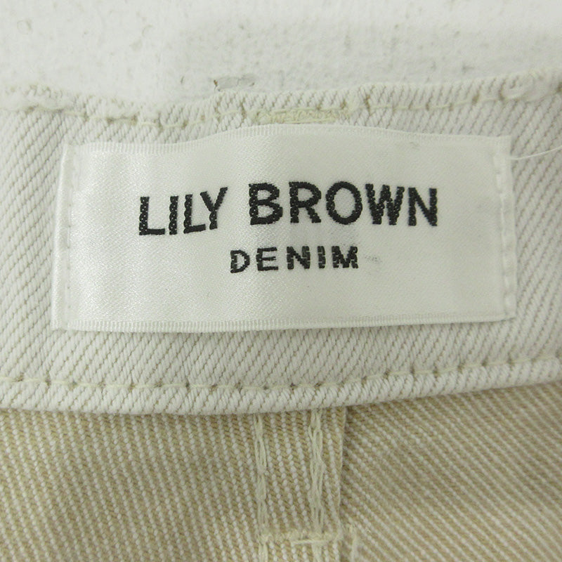 Lily Brown | リリーブラウン パンツ ホワイト【三重本店】