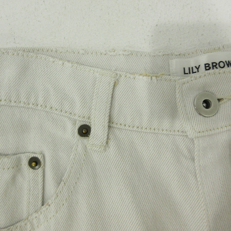 Lily Brown | リリーブラウン パンツ ホワイト【三重本店】