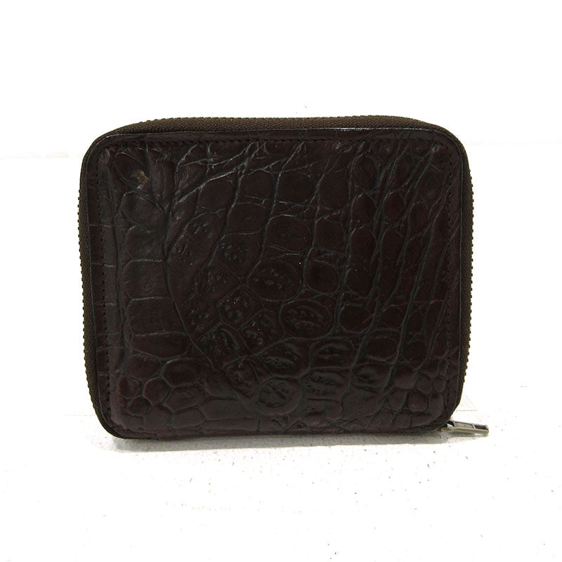 MULBERRY | マルベリー ラウンドファスナー財布 二つ折り財布 ブラウン ブラウン【三重本店】
