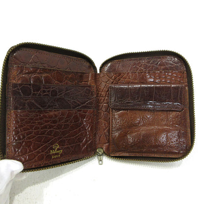 MULBERRY | マルベリー ラウンドファスナー財布 二つ折り財布 ブラウン ブラウン【三重本店】