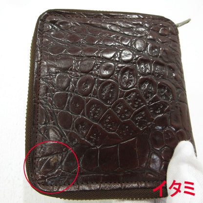 MULBERRY | マルベリー ラウンドファスナー財布 二つ折り財布 ブラウン ブラウン【三重本店】