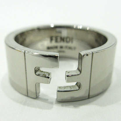 FENDI | フェンディ FFモチーフ バンドリング リング・指輪 7AJ193B08F0TH0 シルバー サイズ：S【三重本店】