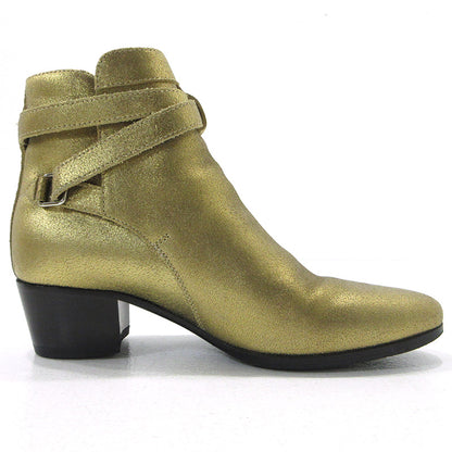 SAINT LAURENT | サンローラン ブーツ 316237 ゴールド 21cm【三重本店】