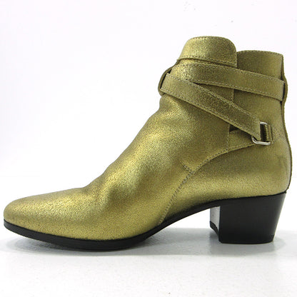 SAINT LAURENT | サンローラン ブーツ 316237 ゴールド 21cm【三重本店】