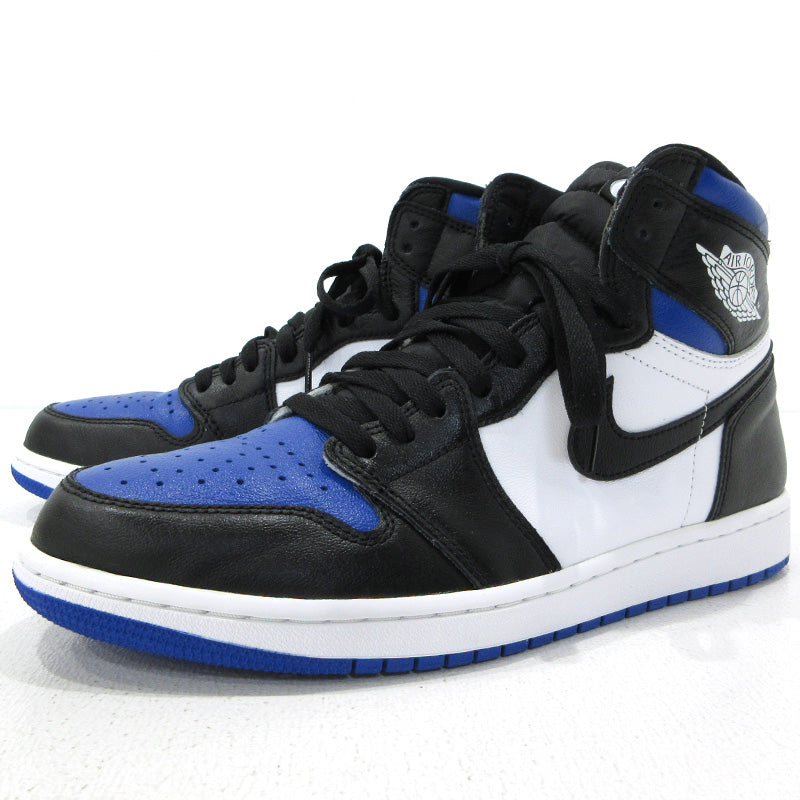 NIKE | ナイキ AIR JORDAN 1 RETRO HIGH OG エアジョーダン 1 レトロ ハイ オリジナル スニーカー 555088-041 ブルー×ブラック×ホワイト 28.5cm【三重本店】