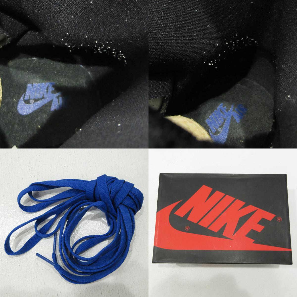 NIKE | ナイキ AIR JORDAN 1 RETRO HIGH OG エアジョーダン 1 レトロ ハイ オリジナル スニーカー 555088-041 ブルー×ブラック×ホワイト 28.5cm【三重本店】
