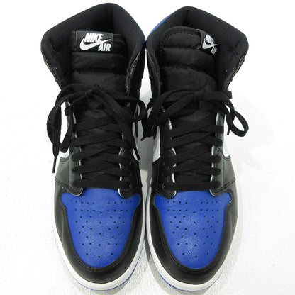 NIKE | ナイキ AIR JORDAN 1 RETRO HIGH OG エアジョーダン 1 レトロ ハイ オリジナル スニーカー 555088-041 ブルー×ブラック×ホワイト 28.5cm【三重本店】