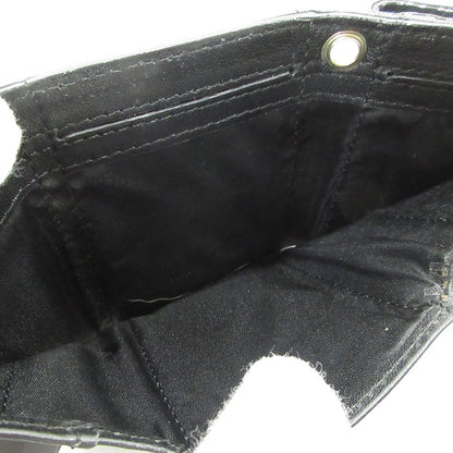 Hashibami | ハシバミ STAR MINI PASSCASE ミニウォレット 三つ折り財布 ブラック【三重本店】