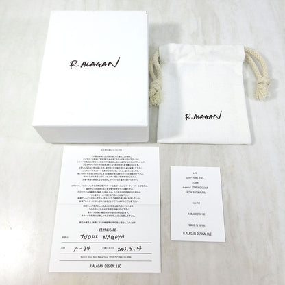 LAMP PEARL RING ランプパールリング リング・指輪 A-94 ブラック×シルバー【三重本店】