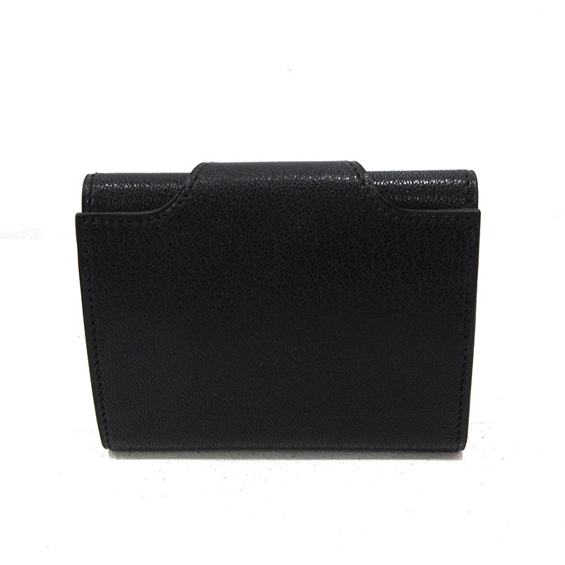 HERMES | エルメス イリアード コンパクト 二つ折り財布 コインケース ブラック【三重本店】
