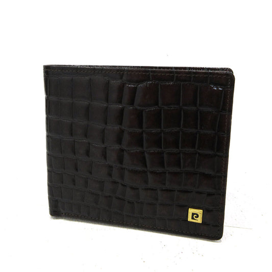 Pierre Cardin | ピエールカルダン 二つ折り財布 札入れ カードケース カード入れ 二つ折り財布 ブラウン【三重本店】