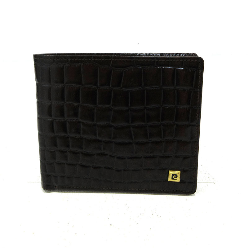 Pierre Cardin | ピエールカルダン 二つ折り財布 札入れ カードケース カード入れ 二つ折り財布 ブラウン【三重本店】