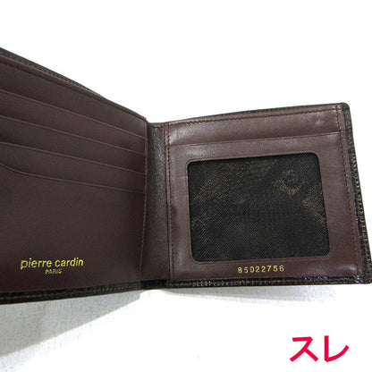 Pierre Cardin | ピエールカルダン 二つ折り財布 札入れ カードケース カード入れ 二つ折り財布 ブラウン【三重本店】