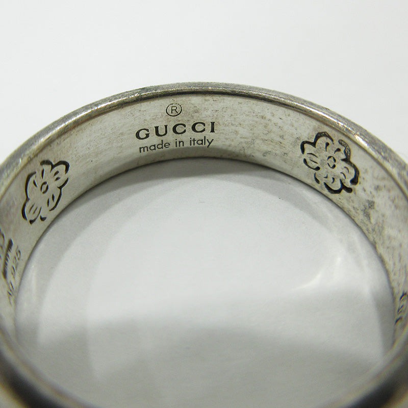 GUCCI | グッチ BLIND FOR LOVE リング・指輪 455247-J8400-0701 シルバー【三重本店】