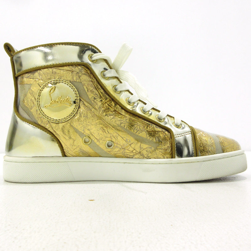 Christian Louboutin | クリスチャンルブタン LOUIS ORLATO FLAT RUBAN スニーカー ゴールド【三重本店】
