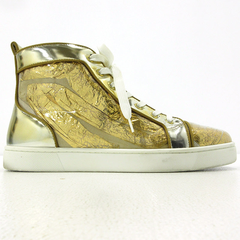 Christian Louboutin | クリスチャンルブタン LOUIS ORLATO FLAT RUBAN スニーカー ゴールド【三重本店】