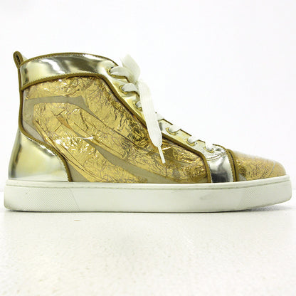 Christian Louboutin | クリスチャンルブタン LOUIS ORLATO FLAT RUBAN スニーカー ゴールド【三重本店】