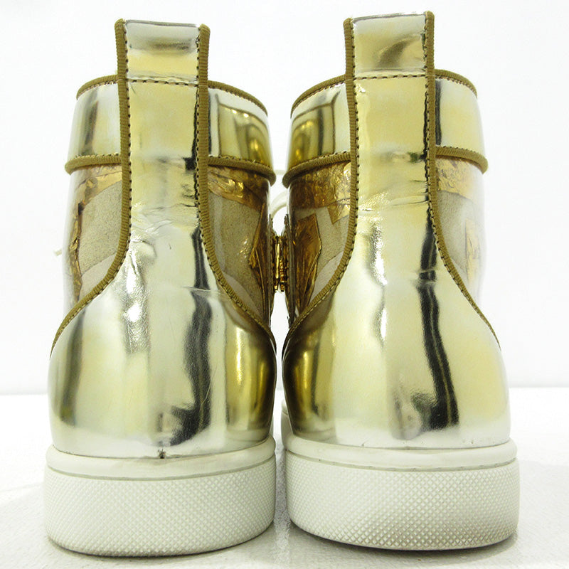 Christian Louboutin | クリスチャンルブタン LOUIS ORLATO FLAT RUBAN スニーカー ゴールド【三重本店】