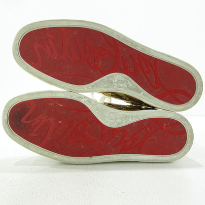 Christian Louboutin | クリスチャンルブタン LOUIS ORLATO FLAT RUBAN スニーカー ゴールド【三重本店】