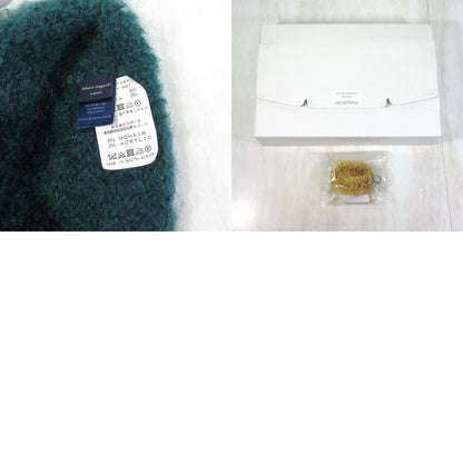 HIKARU NOGUCHI | ヒカルノグチ SA FLUFFY MOHAIR HAT フラッフィー モヘア ハット ハット シーグリーン【三重本店】