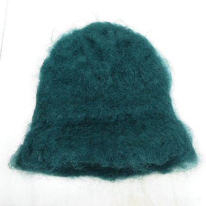 HIKARU NOGUCHI | ヒカルノグチ SA FLUFFY MOHAIR HAT フラッフィー モヘア ハット ハット シーグリーン【三重本店】