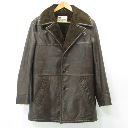 OLD | オールド LAKELAND｜レイクランド 70s ボアレザーコート レザージャケット レザー ブラウン サイズ：38【三重本店】