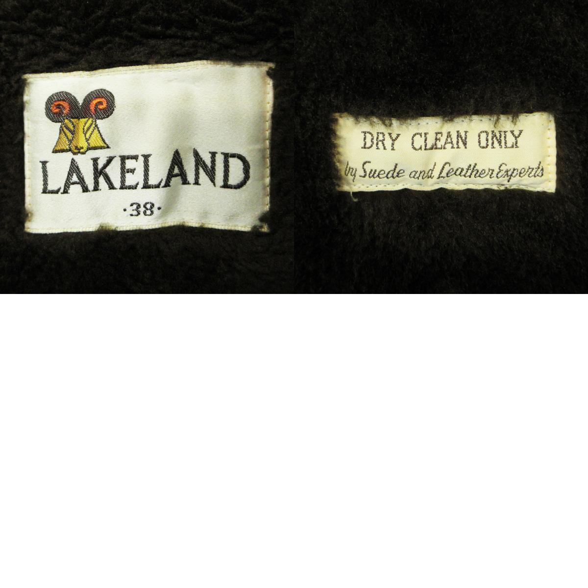 OLD | オールド LAKELAND｜レイクランド 70s ボアレザーコート レザージャケット レザー ブラウン サイズ：38【三重本店】