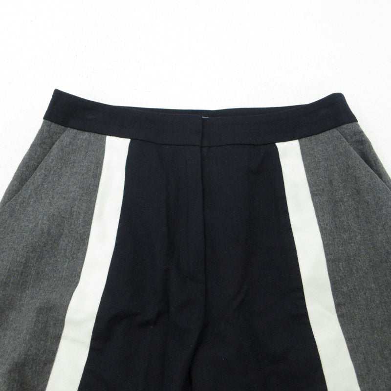 KENZO | ケンゾー F962PA1905AW Flannel Colorblock Cropped Slim Pant その他ボトムス ネイビー×グレー サイズ：34【三重本店】