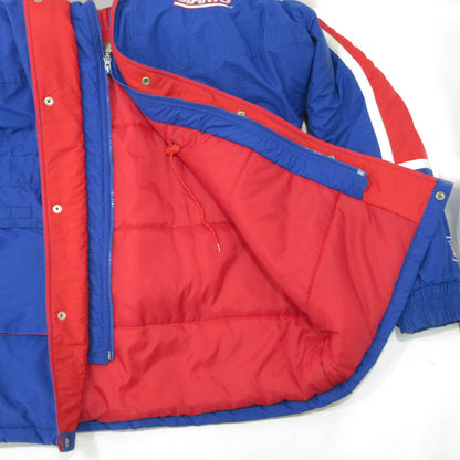 STARTER | スターター X NFL GIANTS 90s アメフト 中綿ジャケット ベンチコート 中綿ジャケット ブルー サイズ：L【三重本店】