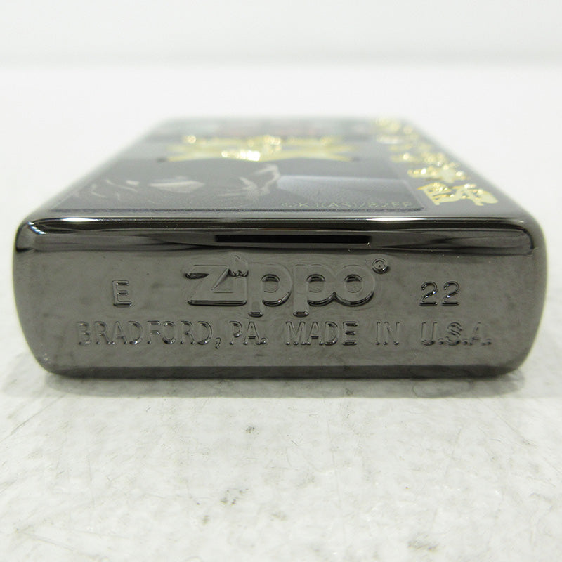 ZIPPO | ジッポ 刃牙 日本一の喧嘩師 ライター ブラック【三重本店】