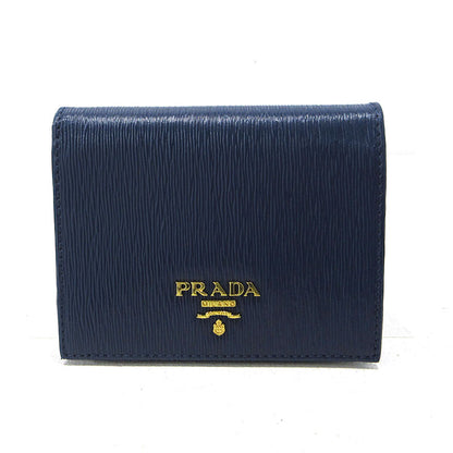 PRADA | プラダ ヴィッテロムーヴ 二つ折り財布 1MV204 ブルー【三重本店】