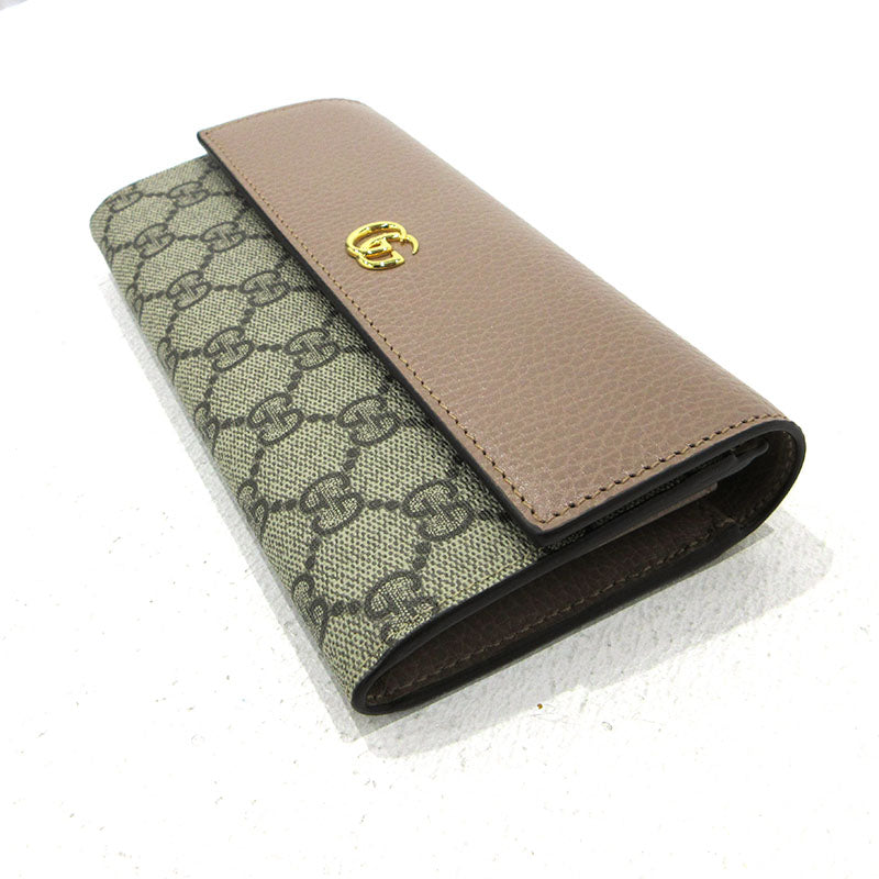 GUCCI | グッチ オフディアGGコンチネンタルウォレット 長財布 456116 ベージュ系【三重本店】