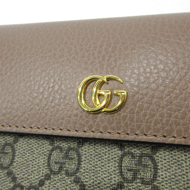 GUCCI | グッチ オフディアGGコンチネンタルウォレット 長財布 456116 ベージュ系【三重本店】