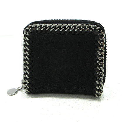 Stella McCartney | ステラマッカートニー ファラベラシャギーディア 二つ折り財布 581236 W9132 ブラック【三重本店】