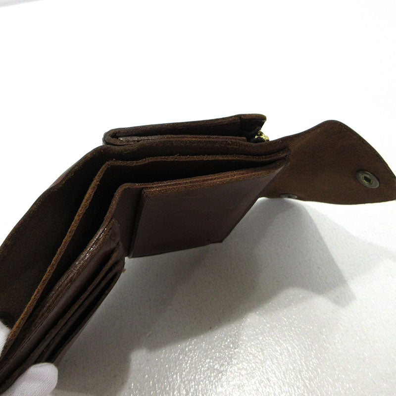 GAUDI | ガウディ 二つ折り財布 ブラウン【三重本店】
