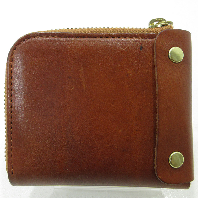 BEERBELLY SMALL ROUND WALLET 二つ折り財布 ブラウン【三重本店】