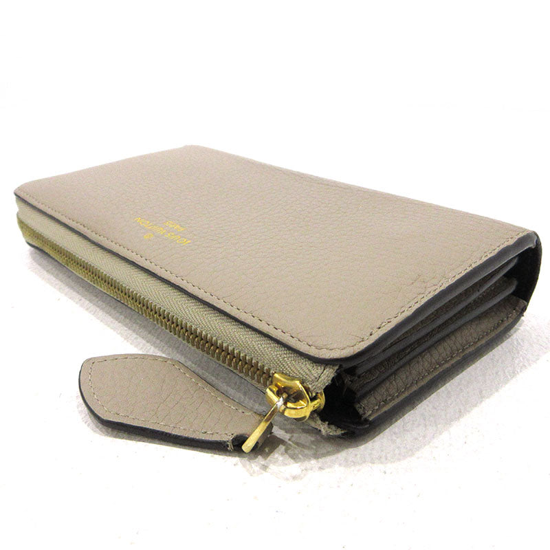 LOUIS VUITTON | ルイ・ヴィトン ポルトフォイユコメット L字ファスナー 長財布 M63104 ベージュ【三重本店】