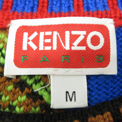KENZO | ケンゾー BOKE Boy パッチワークジャンパー ニット FD55PU3753CO マルチカラー サイズ：M【三重本店】