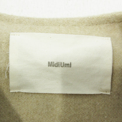 MidiUmi | ミディウミ ノーカラーショートジャケット その他アウター ベージュ サイズ：不明【三重本店】