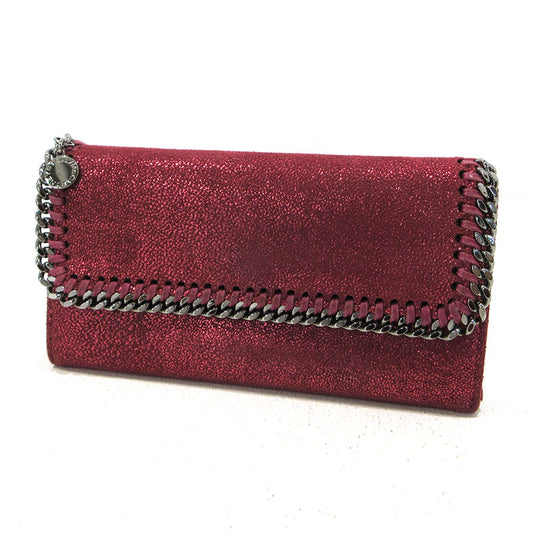 Stella McCartney | ステラマッカートニー 二つ折り 長財布 レッド【三重本店】