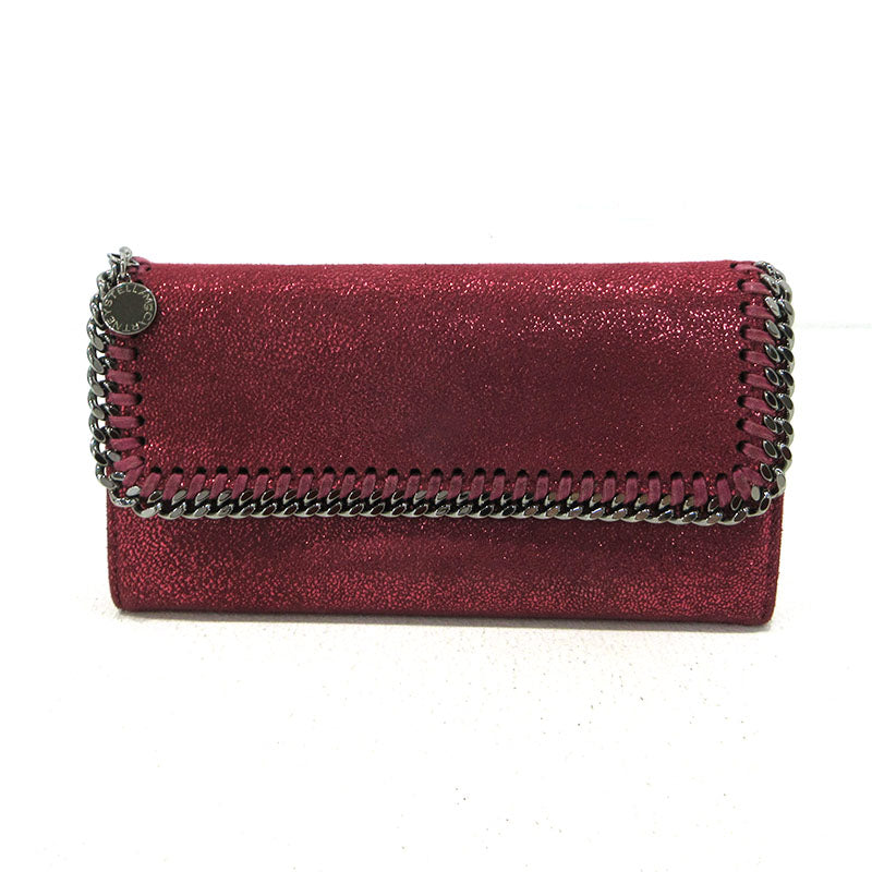 Stella McCartney | ステラマッカートニー 二つ折り 長財布 レッド【三重本店】