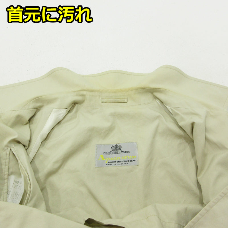 Aquascutum | アクアスキュータム トレンチコート アイボリー【三重本店】