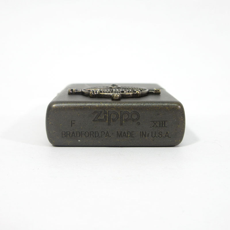 ZIPPO | ジッポ Marlboro Adventure Team(マルボロ アドベンチャーチーム) コンパス アンティーク加工 / ジッポーライター オイルライター ライター ブラウン系【三重本店】