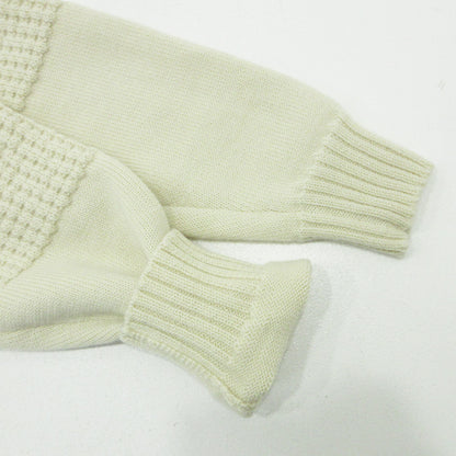 Maison Margiela | メゾンマルジェラ CABLE KNIT WOOL SWEATER ウールセーター ニット S30GP0336 ホワイト 生成り サイズ：M【三重本店】