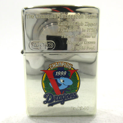 ZIPPO | ジッポ 中日ドラゴンズ優勝記念 ライター シルバー【三重本店】