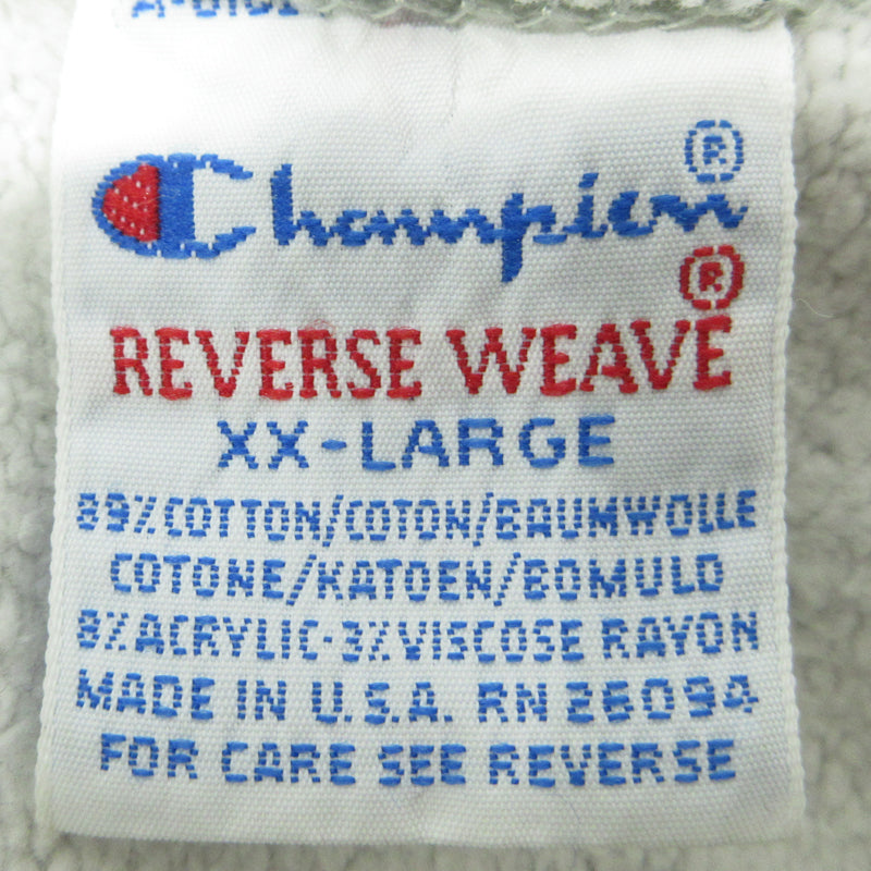 Champion | チャンピオン REVERSE WEAVE 'NEBRASKA WESLEYAN' カレッジスウェット スウェット グレー サイズ：XXL【三重本店】